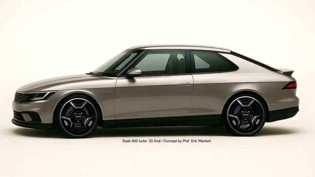 Saab 900 Turbo generado por IA