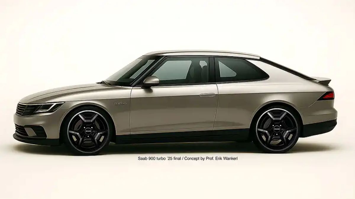 Saab 900 Turbo generado por IA