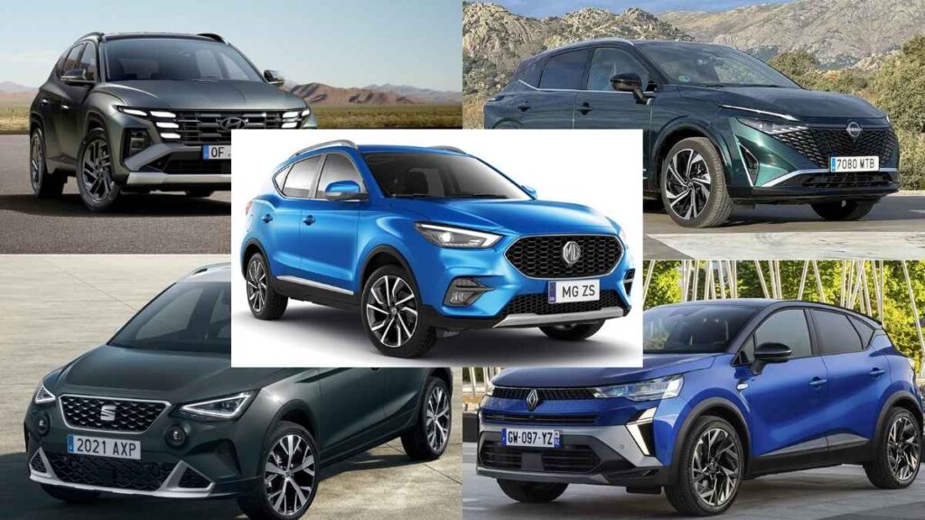5 suv más vendidos de Abril