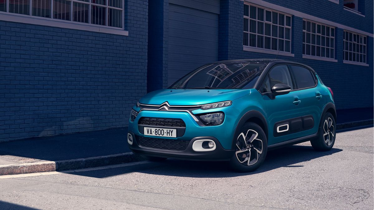 Citroen C3 azul Citroen C3 azul