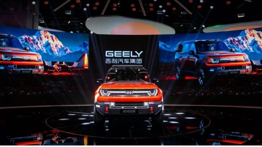 Geely metanol