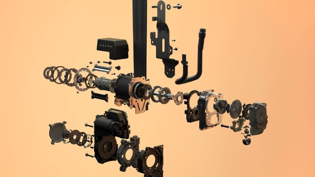 Volvo cinturón multiadaptativo