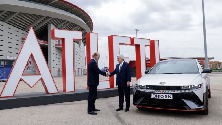 Hyundai renueva su acuerdo de patrocinio con el Atlético de Madrid