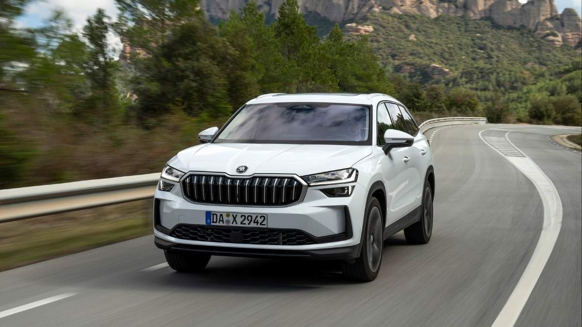 Skoda Kodiaq frontal híbridos encufables
