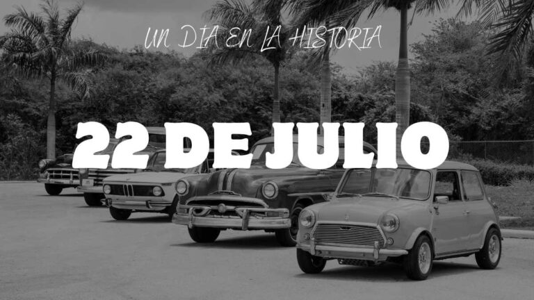 22 de julio historia del automovilismo