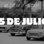 ¿Qué pasó un 25 de julio en la historia del automovilismo?