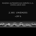 Mazda cierra el mes de junio con un récord histórico de ventas