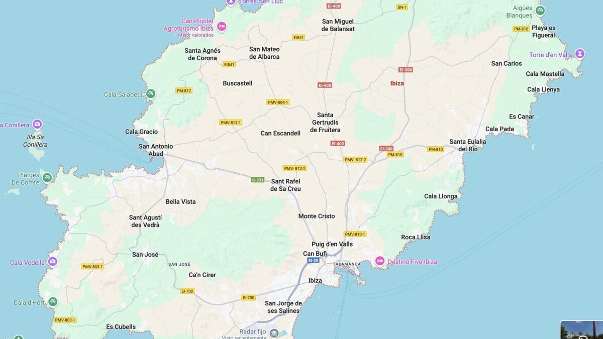 ¿Te vas de vacaciones a Ibiza? Estos son todos sus radares … cuidado que multan y mucho