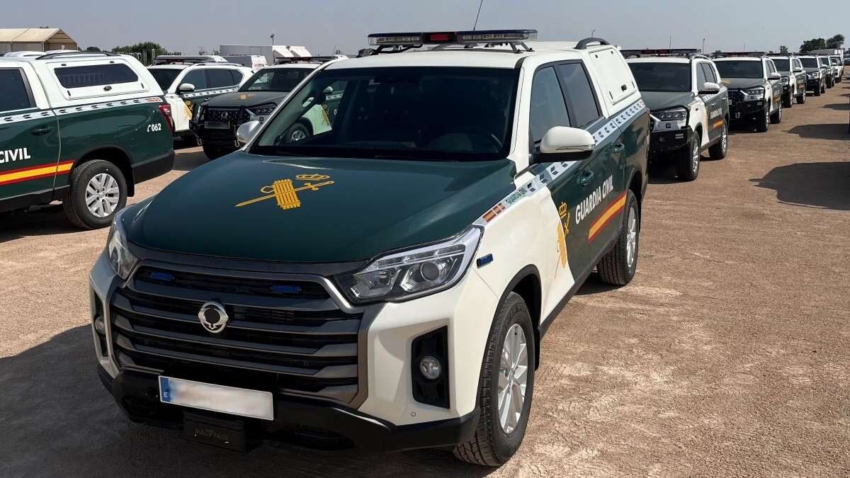 KGM Musso Sports Guardia Civil SECIR