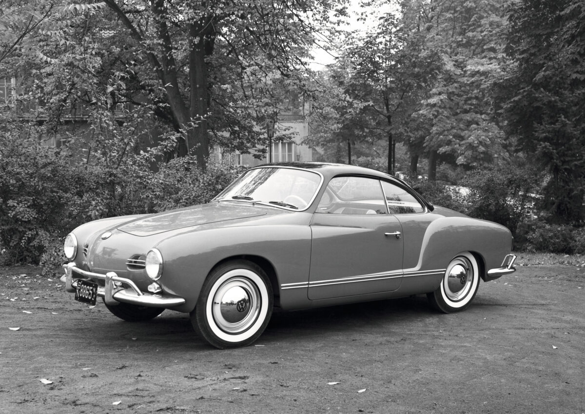 Prototyp des VW Karmann Ghia Coupé (1953).