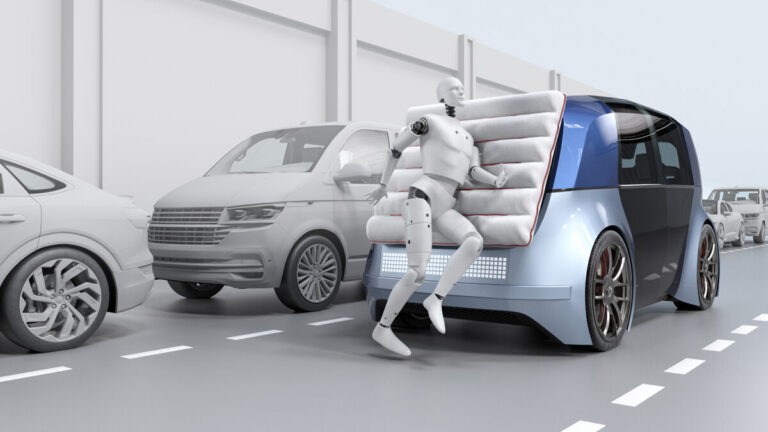 ALV NURO Airbag Pedestrian Crossing Restraint 1