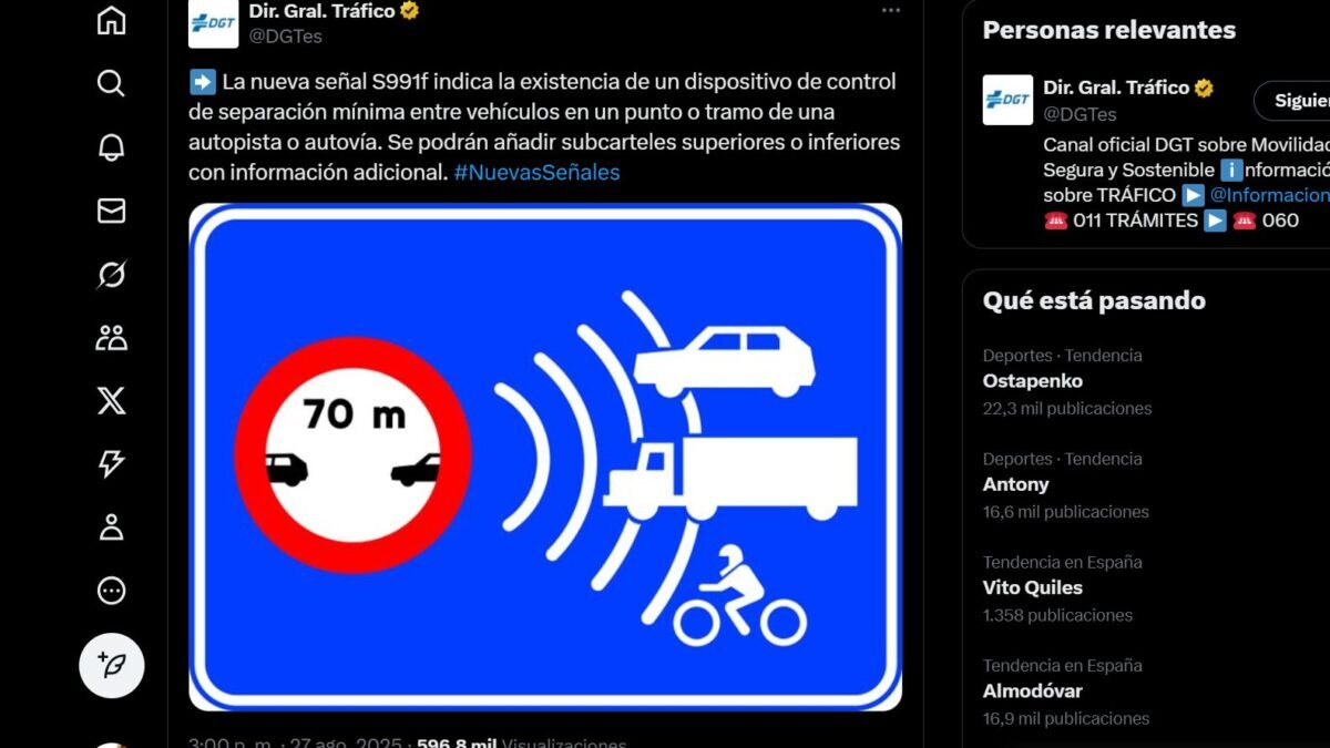 señal de dispositivo de control de distancia de seguridad señal de dispositivo de control de distancia de seguridad