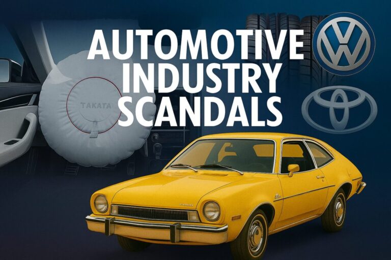 cinco escándalos industria automoción