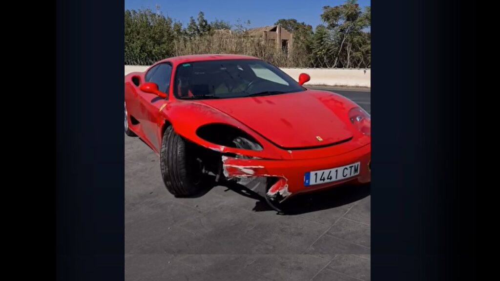 Ferrari-desguace