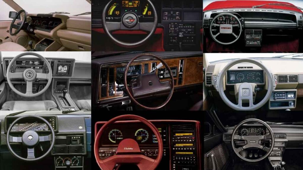 Los 10 salpicaderos más curiosos de los años 70 y 80