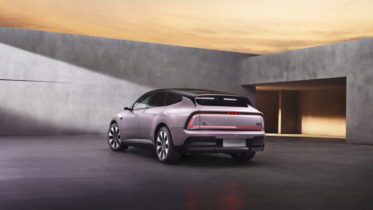 AUDI E5 Sportback trasera