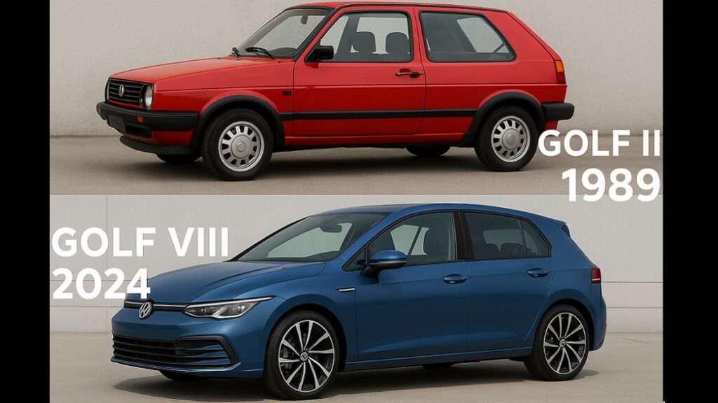 Golf II vs Golf VIII