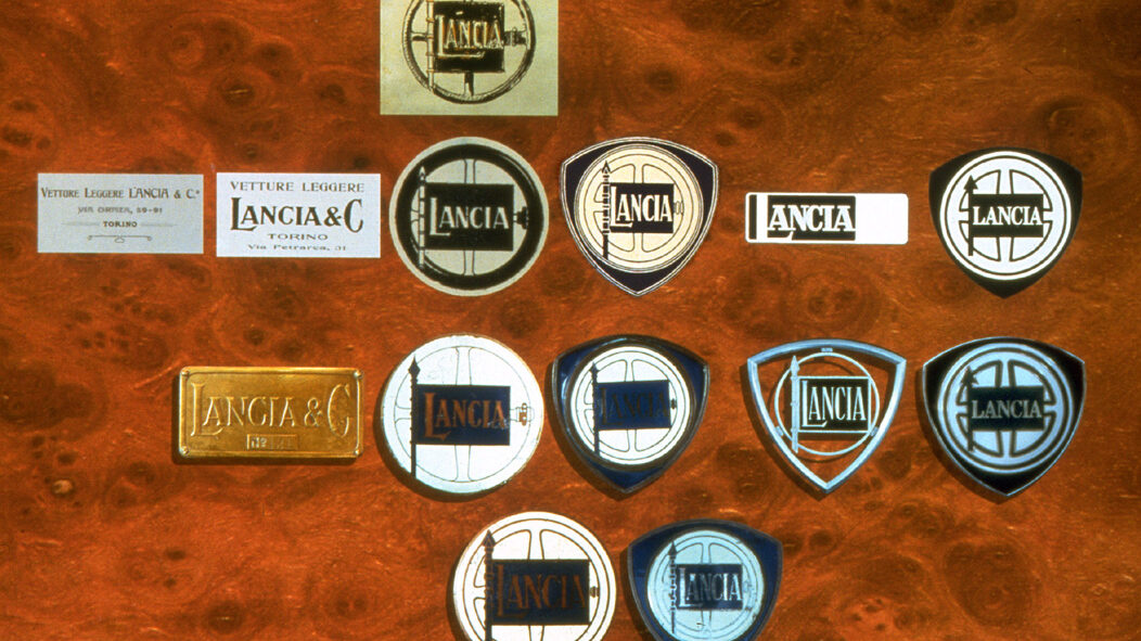 Lancia historia en logos