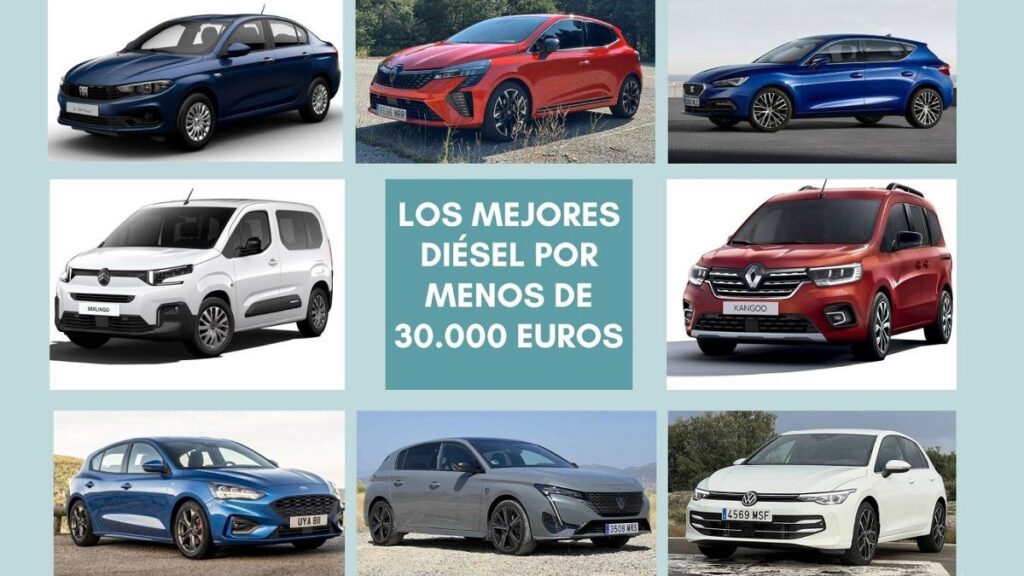 Los mejores diésel por menos de 30.000 euros