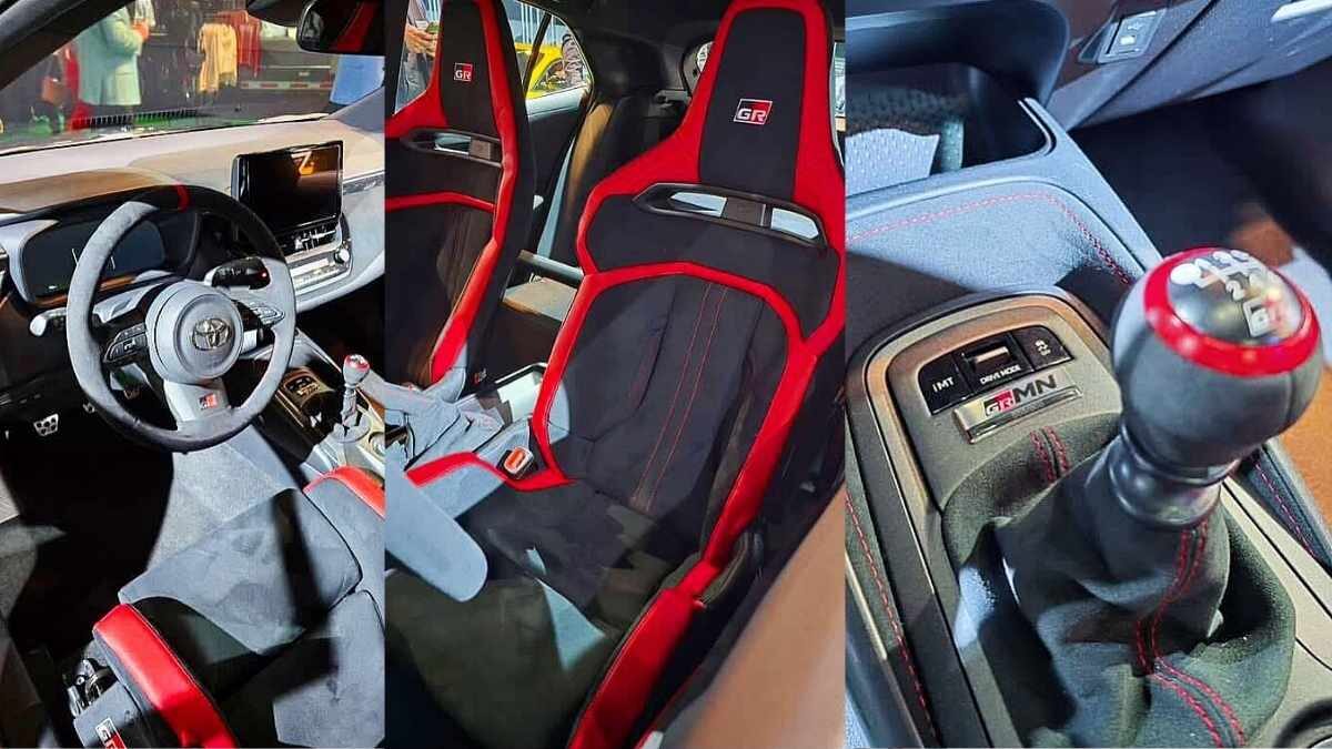 Interior Toyota Corolla GRMN | Fuente: Instagram (@mysupraadventures)