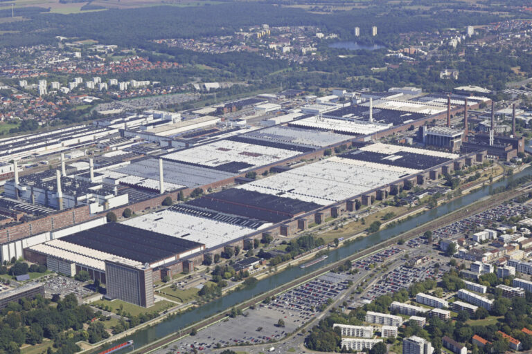 Volkswagen plant Wolfsburg