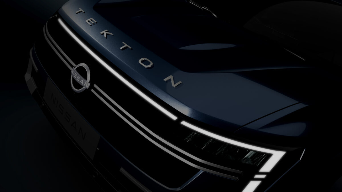 All new Nissan Tekton badge