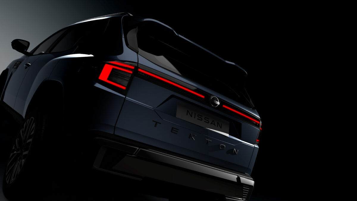 All new Nissan Tekton rear