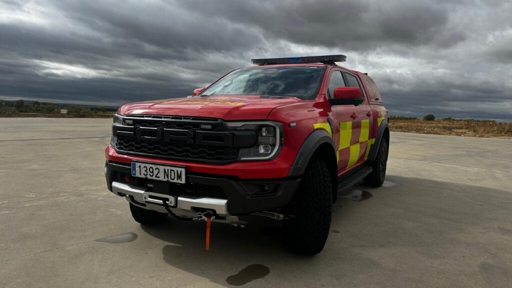 Ford Raptor Bomberos Comunidad de Madrid