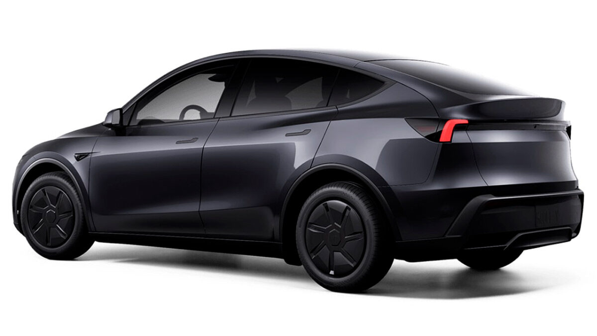 Model 3 tres cuartos trasero