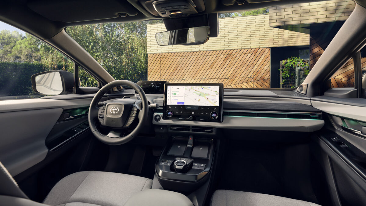 Toyota C HR+ Electric interior