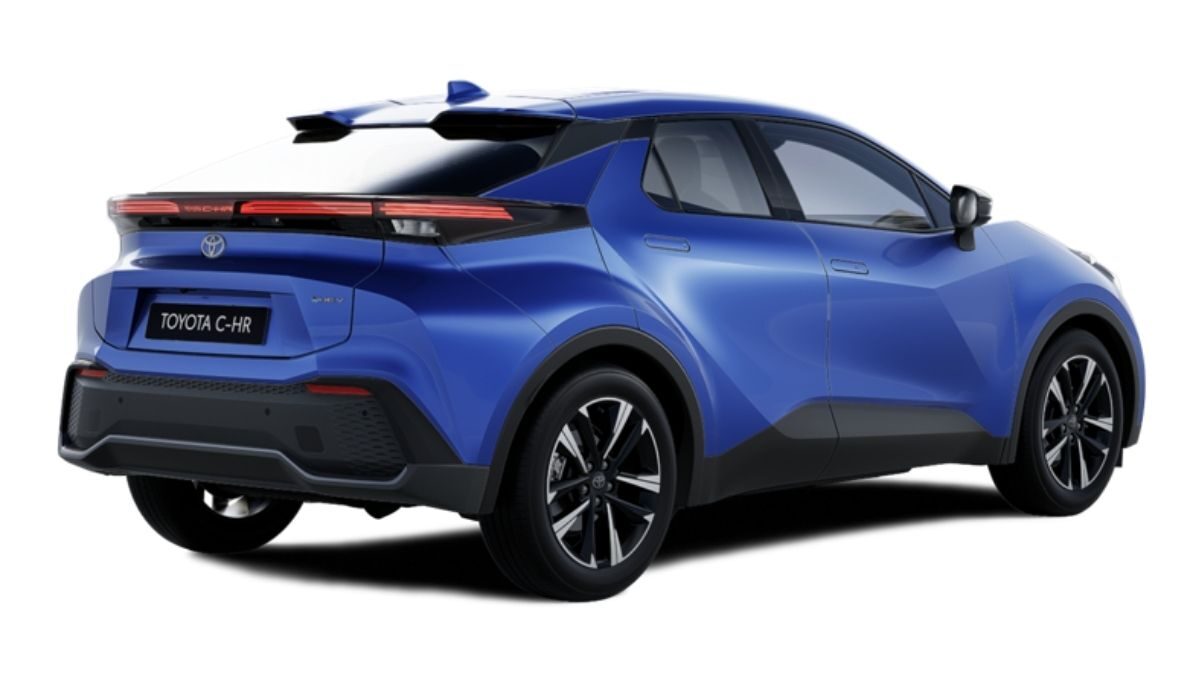 Toyota C HR Trasera azul Toyota C HR Trasera azul