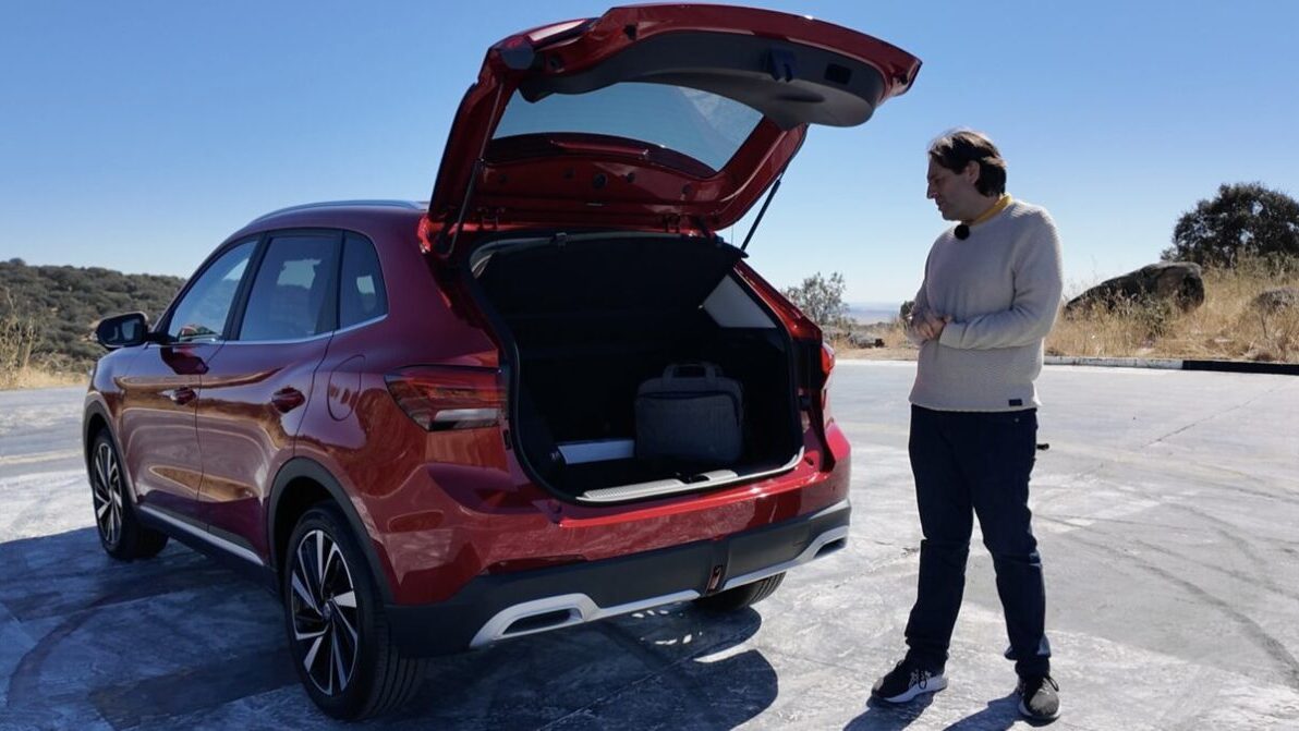 maletero MG ZS Hybrid + Maletero