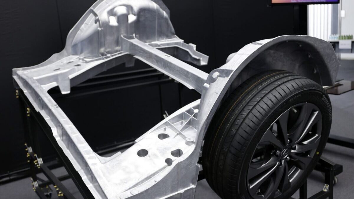 Aspecto real de un gigacasting