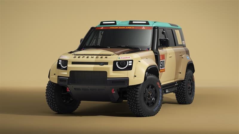DEFENDER DAKAR D7X R 500 FRONT 3 4 16X9