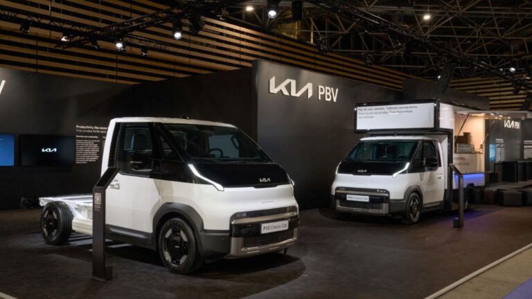 Kia presenta en SOLUTRANS 2025 el PV5 Chassis Cab y Kia Business Solutions Ecosystem