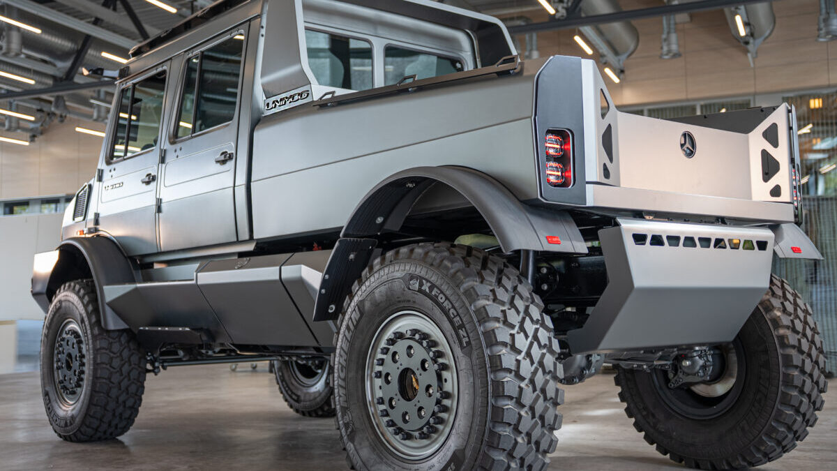 Impresionante aspecto el de este Unimog de Mercedes Trucks Impresionante aspecto el de este Unimog de Mercedes Trucks