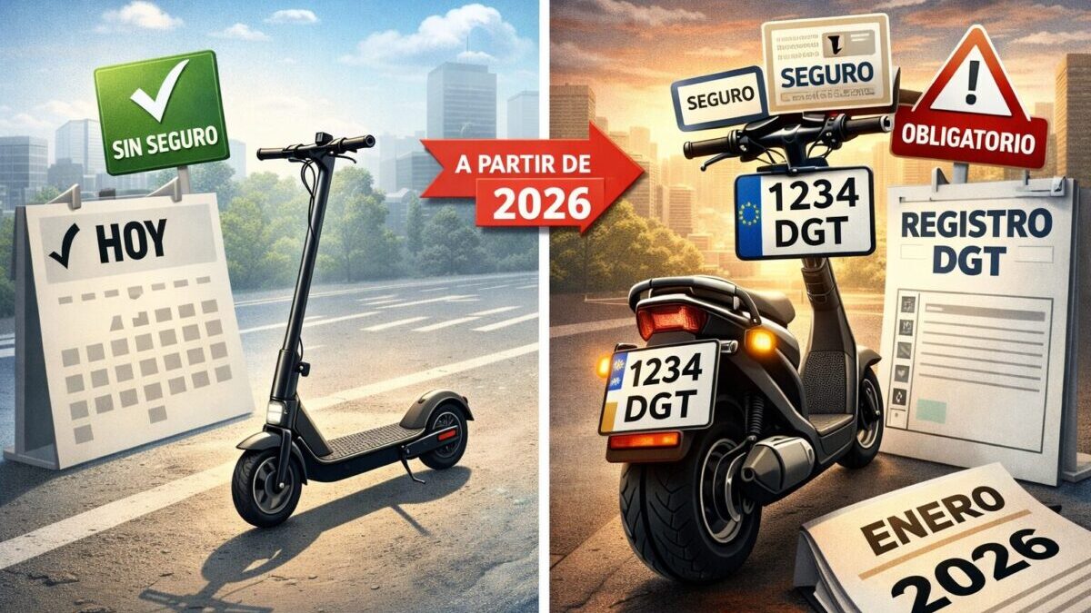 Seguro obligatorio para patinetes, sí pero todavía hay que esperar.