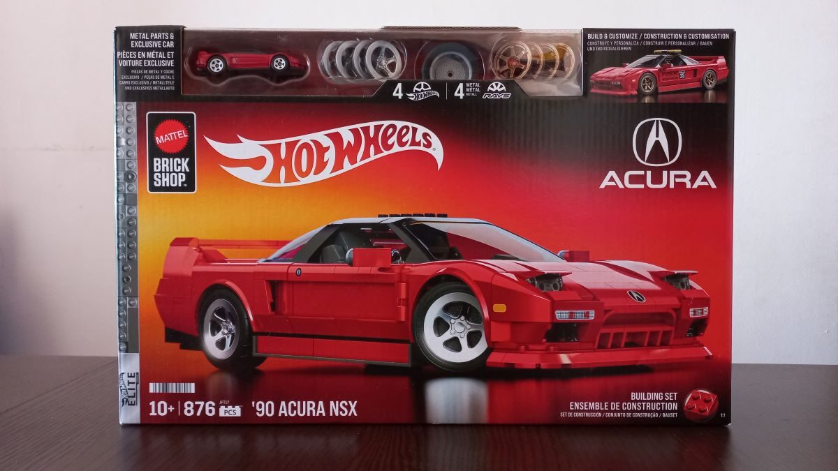 Honda NSX Brick Shop Mattel Hot Wheels (2)