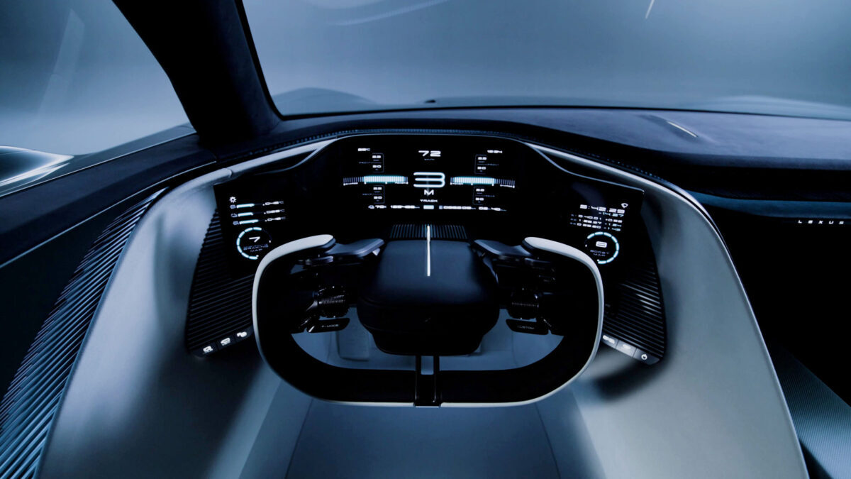 LEXUS LFA CONCEPT BEV Interior