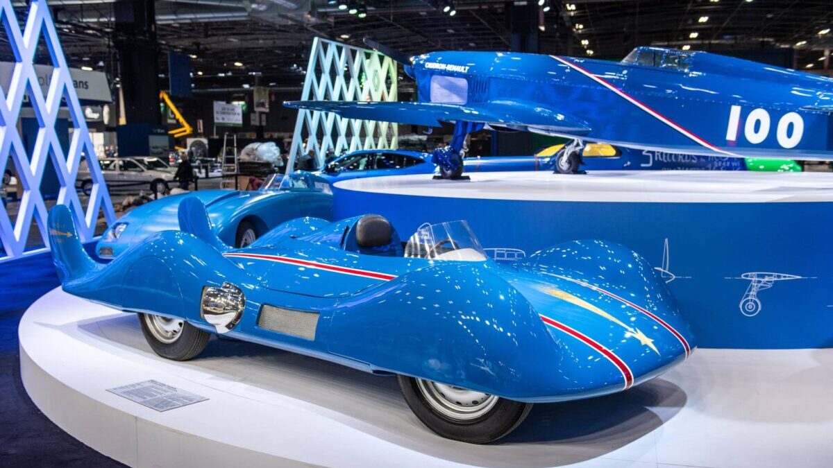 Rétromobile 2024 Renault Étoile Filante Rétromobile 2024 Renault Étoile Filante