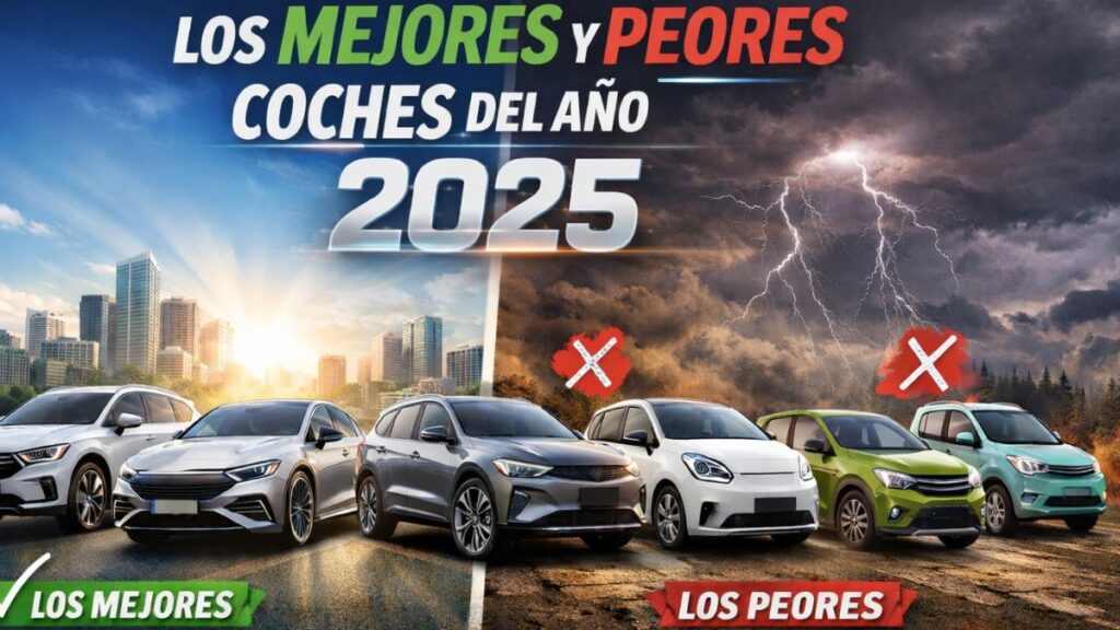 los mejores y peores coches de 2025