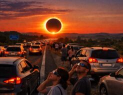 El fenómeno astronómico del próximo verano para el que la DGT ya prepara medidas especiales DGT medidas especiales eclipse solar 12 agosto