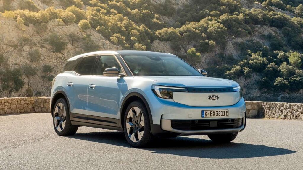 2026 Ford Explorer Arctic Blue Exterior 01