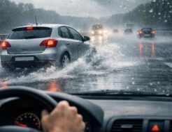 Qué hacer, si con estas lluvias, sufres un aquaplaning Aquaplaning