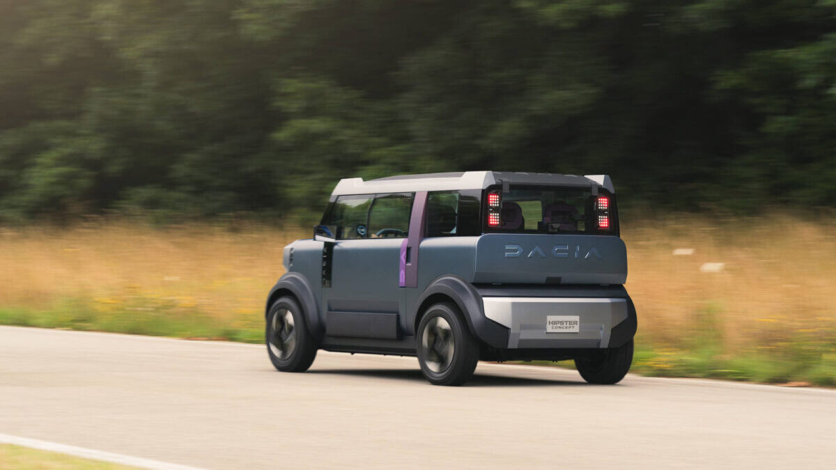 El Dacia Hipster será muy cúbico. Solo puede ser asía para meter a cuatro personas en tres metros.