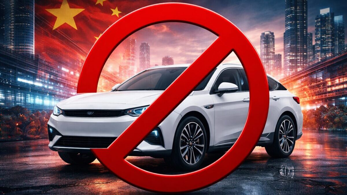 EEUU prohible software hardware chino BYD Polestar señal prohibido