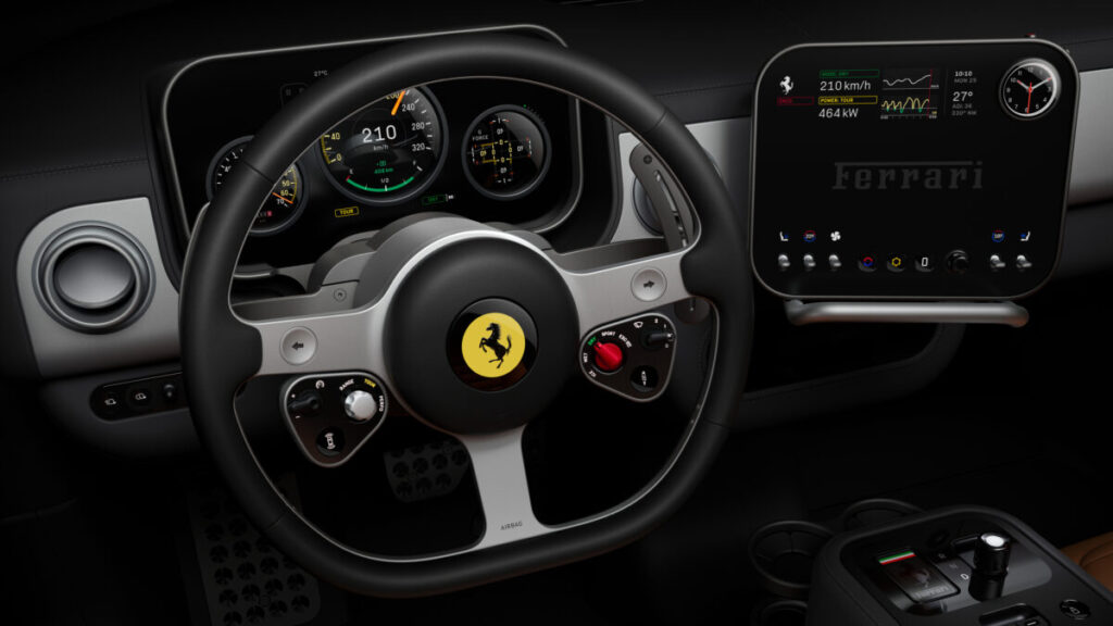 FERRARI LUCE DRIVER VIEW