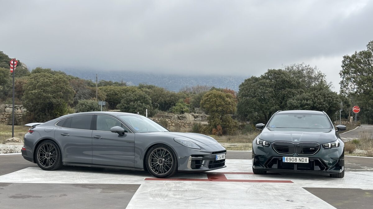 Porsche Panamera Turbo S E-Hybrid y BMW M5 Touring Ultimate Porsche y BMW