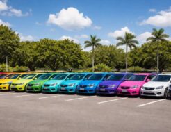 coches de colores
