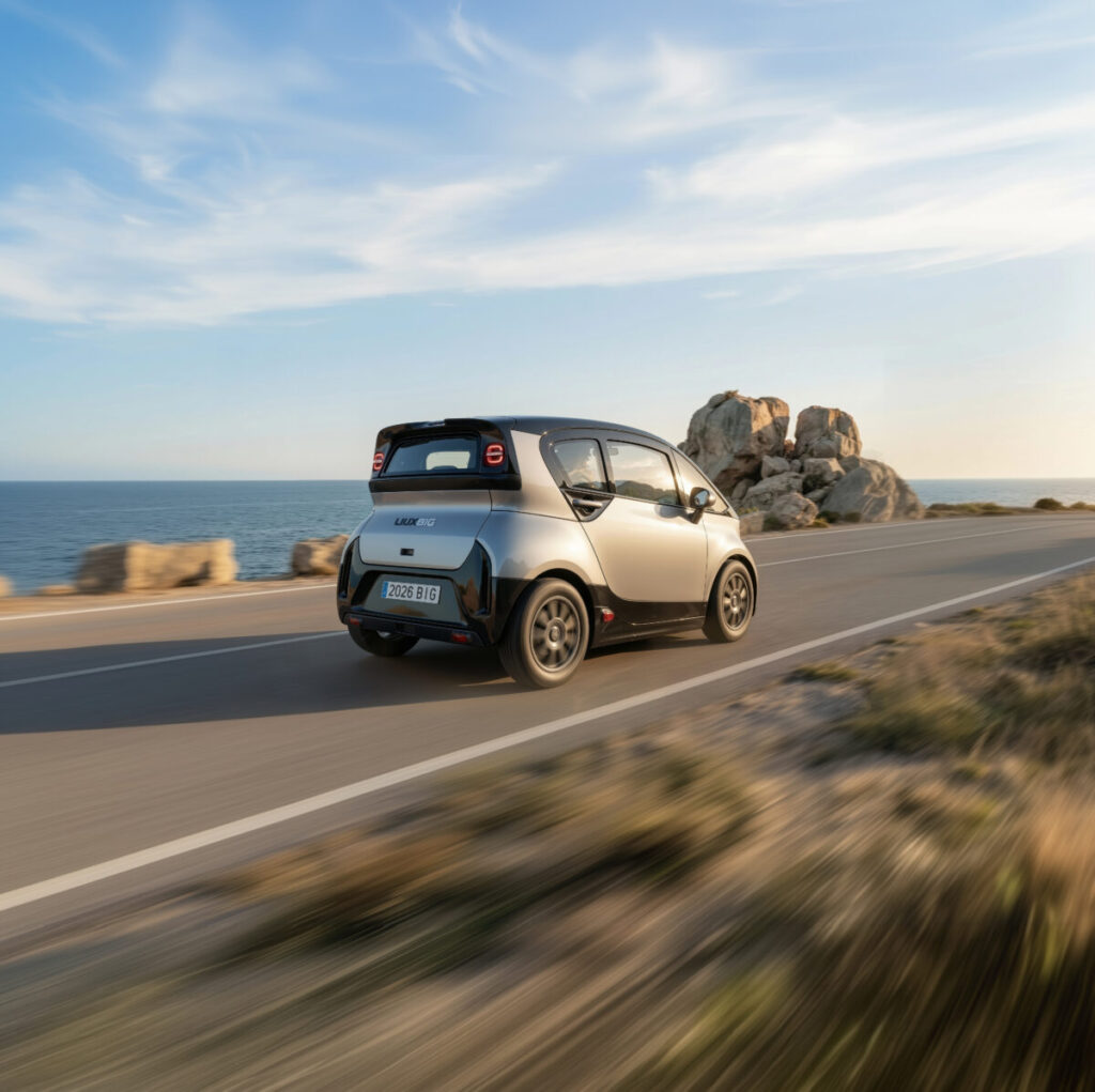 LIUX Big, hasta 270 km de autonomía eléctrica de una batería de 20 kWh